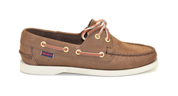 DOCKSIDES PORTLAND NUBUCK WOMAN BROWN SEAL YELLOW CADMIUM